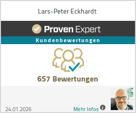Kundenbewertungen & Erfahrungen zu Lars-Peter Eckhardt. Mehr Infos anzeigen.