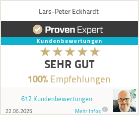 Kundenbewertungen & Erfahrungen zu Lars-Peter Eckhardt. Mehr Infos anzeigen.